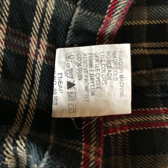Woolrich Flanel Shirt 2XL Front Pocket 100% Cotton - Picture 8 of 8